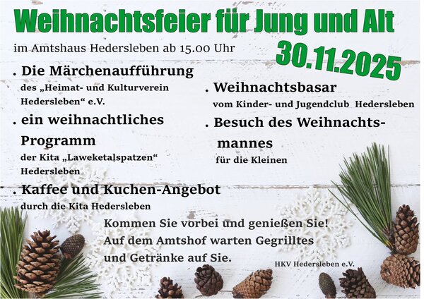 Hedersleben_Weihn_Aushang 2025