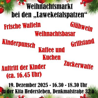 2025 Aushang Weihnachtsmarkt einfach