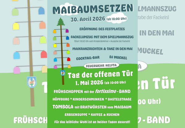Maibaum Helfta2026