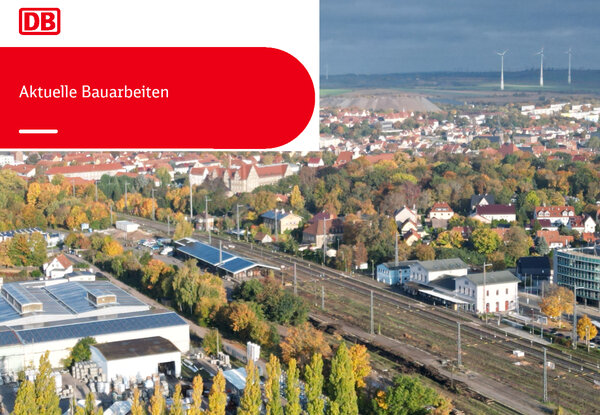 Bauarbeiten im Bereich Bahnhof