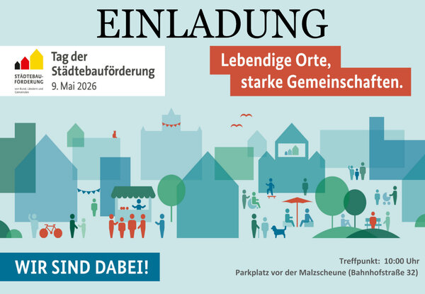 Einladung Tag der St&auml;dtebauf&ouml;rderung
