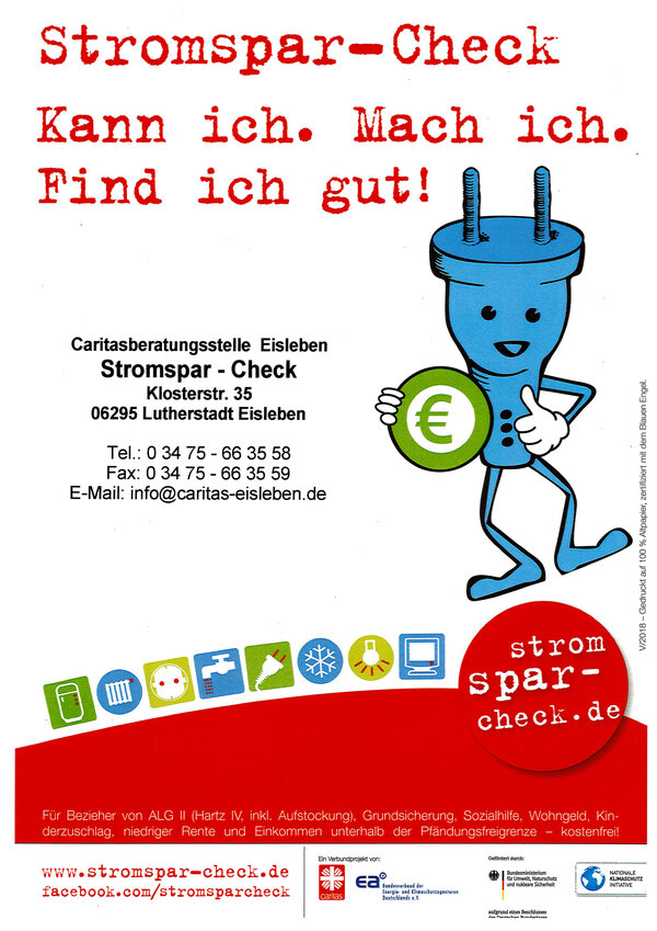 Bild vergr&ouml;&szlig;ern: Caritas Stromspar-Check