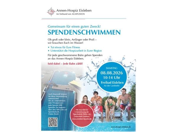 Benefizschwimmen Annen-Hospiz Freibad