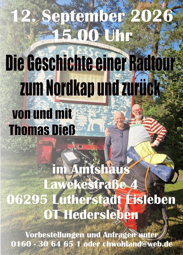 Bild vergr&ouml;&szlig;ern: Plakat Weltenbummler zum Nordkap