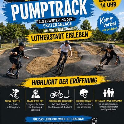 Er&ouml;ffnung Pumptrack Eisleben