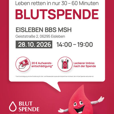 Blutspende BbS Mansfeld S&uuml;dharz