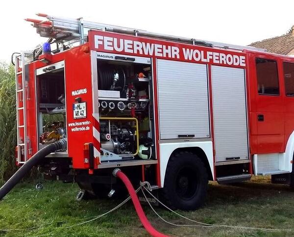 Bild vergr&ouml;&szlig;ern: Feuerwehr Wolferode